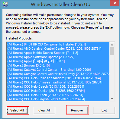 windows installer clean up下载安装